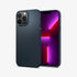 ACS03674 - iPhone 13 Pro Max Case Thin Fit in black showing the back